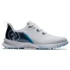 FootJoy Men's Fuel Sport White/Blue Golf Shoe - 55454 -golf footjoy mens fuel sport whiteblue golf shoe 55454 139836 c 1