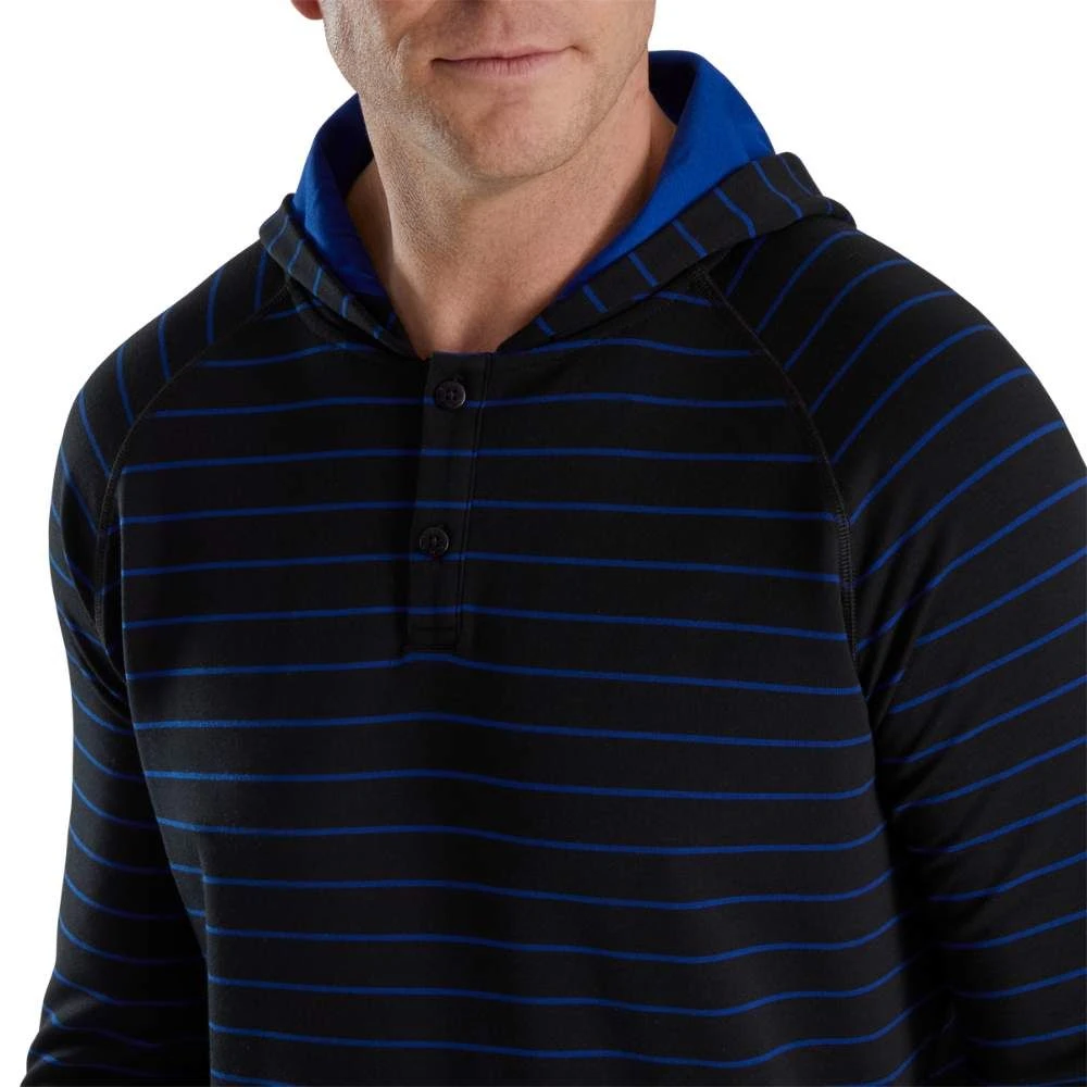 FootJoy Men's Lifestyle Striped Hoodie 6 FootJoy Men's Lifestyle Striped Hoodie - Image 4