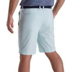 FootJoy Men's Performance Knit Shorts - Azure -golf footjoy mens performance knit shorts azure 136037 c 3