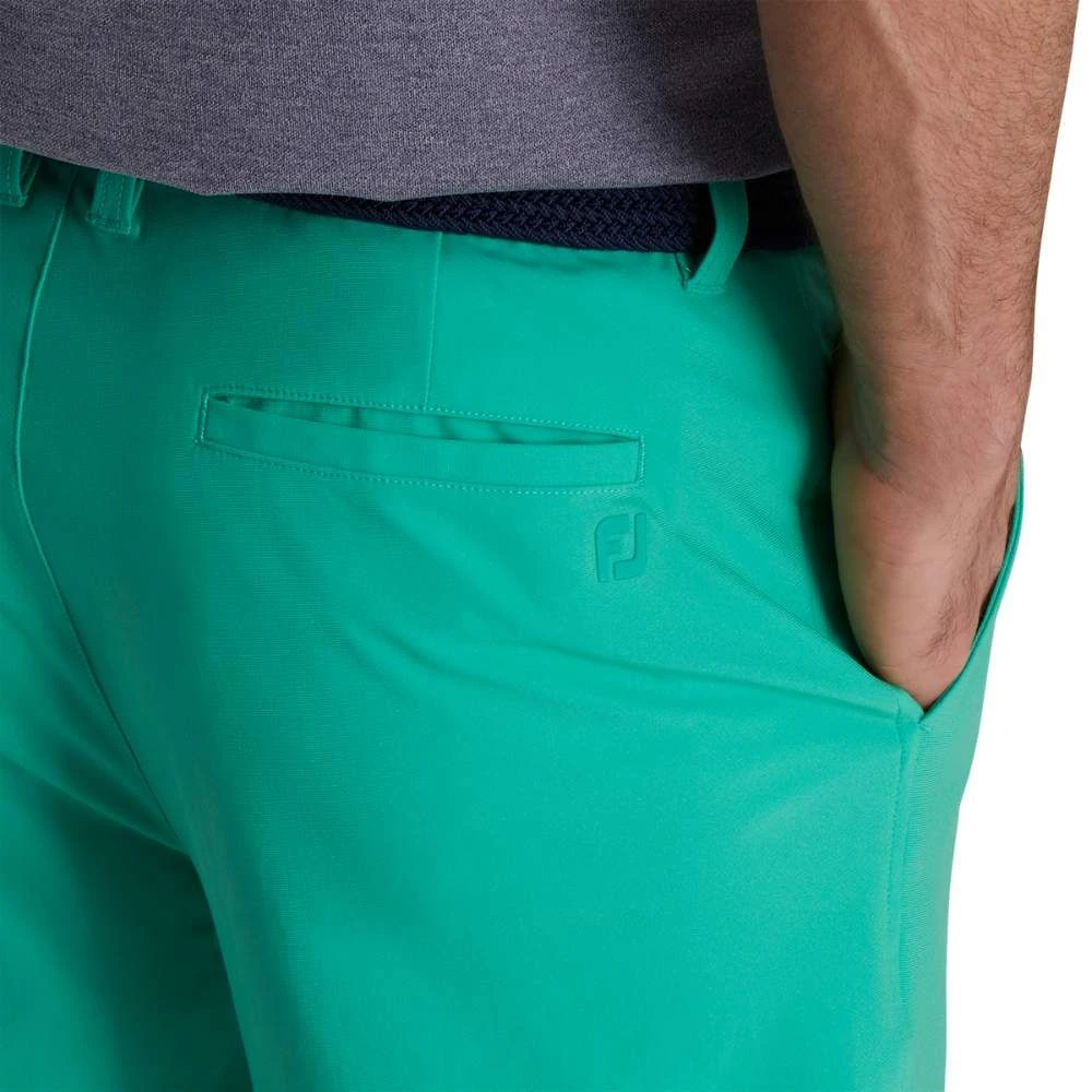 FootJoy Men's Performance Knit Shorts - Sea Green 6 FootJoy Men's Performance Knit Shorts - Sea Green - Image 4