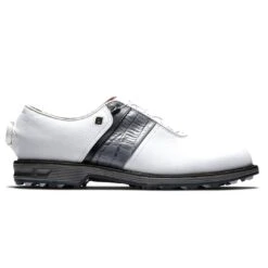 FootJoy Men's Premier Series BOA Packard White/Black Golf Shoe - Style 53921