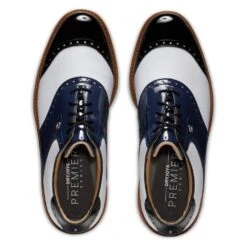 FootJoy Men's Premiere Series Navy/White Golf Shoe - 54323 -golf footjoy mens premiere series navywhite golf shoe 54323 139726 c 3