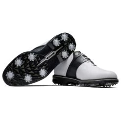 FootJoy Men's Premiere Series White/Black Golf Shoe - 54331 -golf footjoy mens premiere series whiteblack golf shoe 54331 139736 c 4