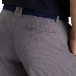 FootJoy Men's Tonal Print Lightweight 9 Inch Golf Shorts 2023 - Lava -golf footjoy mens tonal print lightweight 9 inch golf shorts 2023 lava 140027 c 3