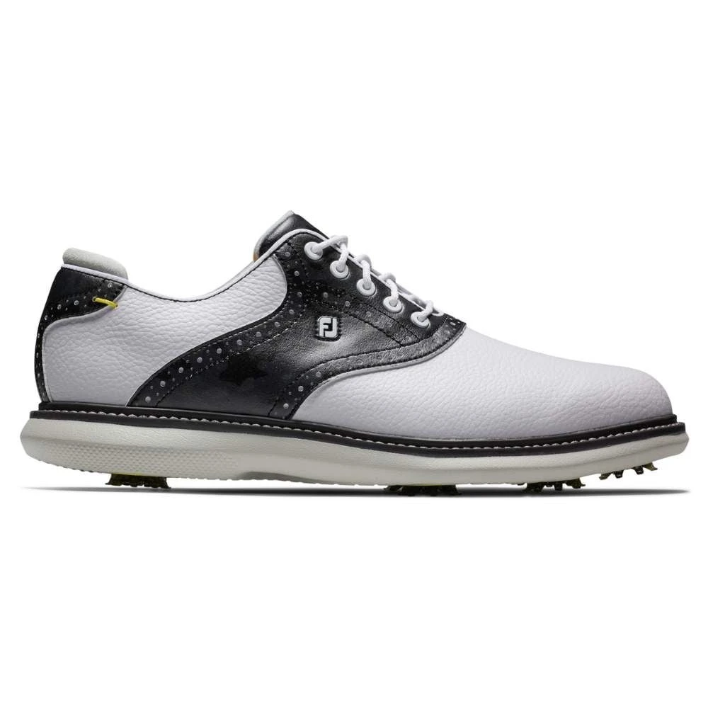 FootJoy Men's Traditions White/Camo Golf Shoe - 57928 3 FootJoy Men's Traditions White/Camo Golf Shoe - 57928