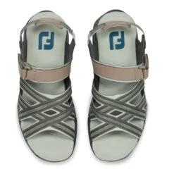 FootJoy Women's Golf Sandal - Style 48446 -golf footjoy women s tan golf sandal fj 48446 3