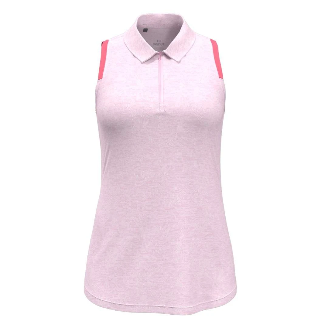 Under Armour Women's Playoff 3.0 Jacquard Sleeveless Polo 2023 3 Under Armour Women's Playoff 3.0 Jacquard Sleeveless Polo 2023