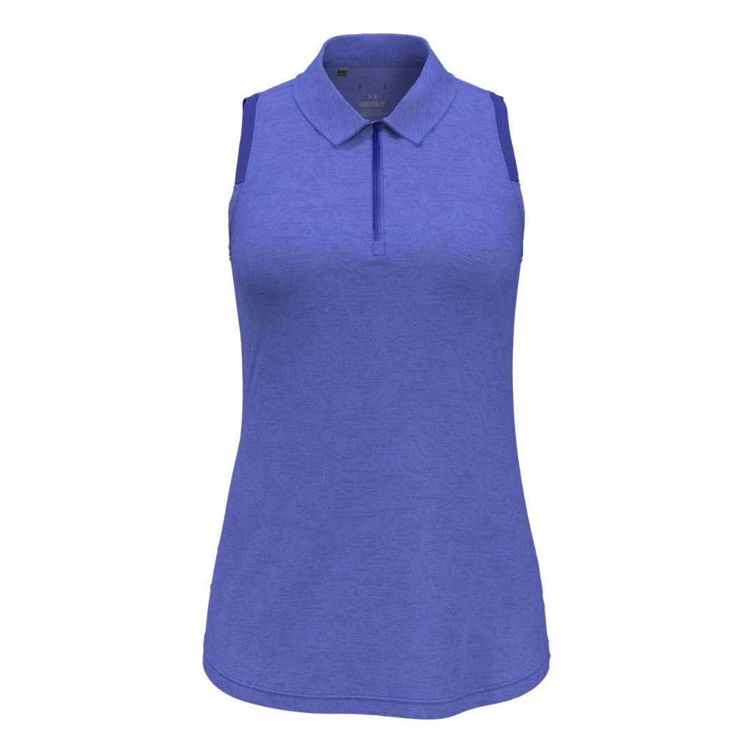 Under Armour Women's Playoff 3.0 Jacquard Sleeveless Polo 2023 4 Under Armour Women's Playoff 3.0 Jacquard Sleeveless Polo 2023 - Image 2