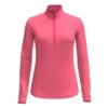 Under Armour Women's T2 Green Half Moons 1/4 Zip Pullover 2023 -golf gea uw0518 t2 green half moons
