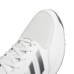 Adidas Mens 2023 Tech Response 3.0 Golf Shoe - White/Silver -golf gv6888 8 footwear photography detail view 1 white