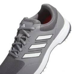 Adidas Mens 2023 Tech Response 3.0 Golf Shoe - Grey -golf gv6889 8 footwear photography detail view 1 white