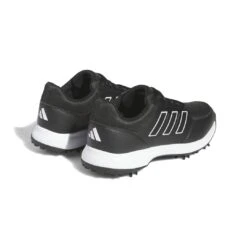 Adidas Mens 2023 Tech Response 3.0 Golf Shoe - Black -golf gv6890 7 footwear photography back lateral top view white