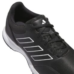 Adidas Mens 2023 Tech Response 3.0 Golf Shoe - Black -golf gv6890 8 footwear photography detail view 1 white