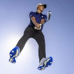 Adidas Men's 2023 ZG23 Golf Shoe - White/Lucid Blue -golf gw1179 14 footwear photography heromrktng view 1 white