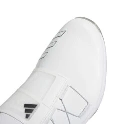 Adidas Men's 2023 ZG23 BOA Golf Shoe - White/Silver -golf gy9713 8 footwear photography detail view 1 white