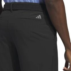 Adidas Men's Ultimate365 10-Inch Golf Shorts 2023 - Black -golf hr6794 6 apparel on model detail view 1 white
