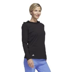 Adidas Women's Performance Golf Hoodie 2023 - Black -golf ht1276 performance hoodie 137290 c 3
