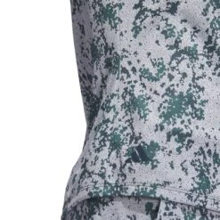 Adidas Women's Jacquard Polo 2023 - Wonder Blue/Arctic Night -golf hy7169 8 apparel on model detail view 2 white