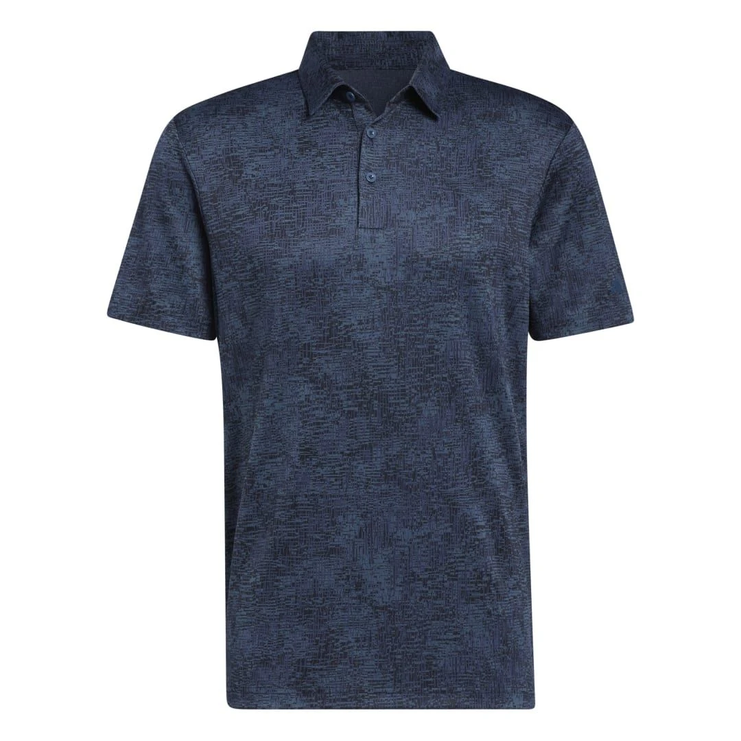 Adidas Men's Aerial Jacquard Polo 2023 - Arctic Night 8 Adidas Men's Aerial Jacquard Polo 2023 - Arctic Night - Image 6