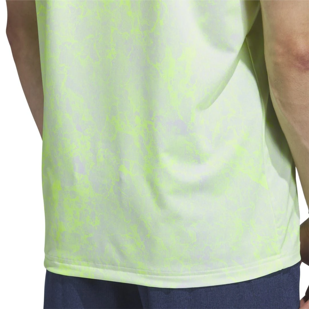 Adidas Men's Ultimate365 Print Polo 2023 - White 7 Adidas Men's Ultimate365 Print Polo 2023 - White - Image 5