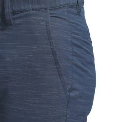 Adidas Men's 7.5 Inch Textured Golf Shorts 2023 - Arctic Night -golf hz3192 7 apparel on model detail view 1 white