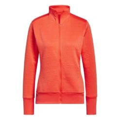 Adidas Women's COLD.RDY Jacket 2023 - Bright Red -golf ib2087 1 apparel photography front view white