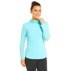 IBKareFUL Women's Convertible Mock Shirt -golf ibkareful 118229 c 4