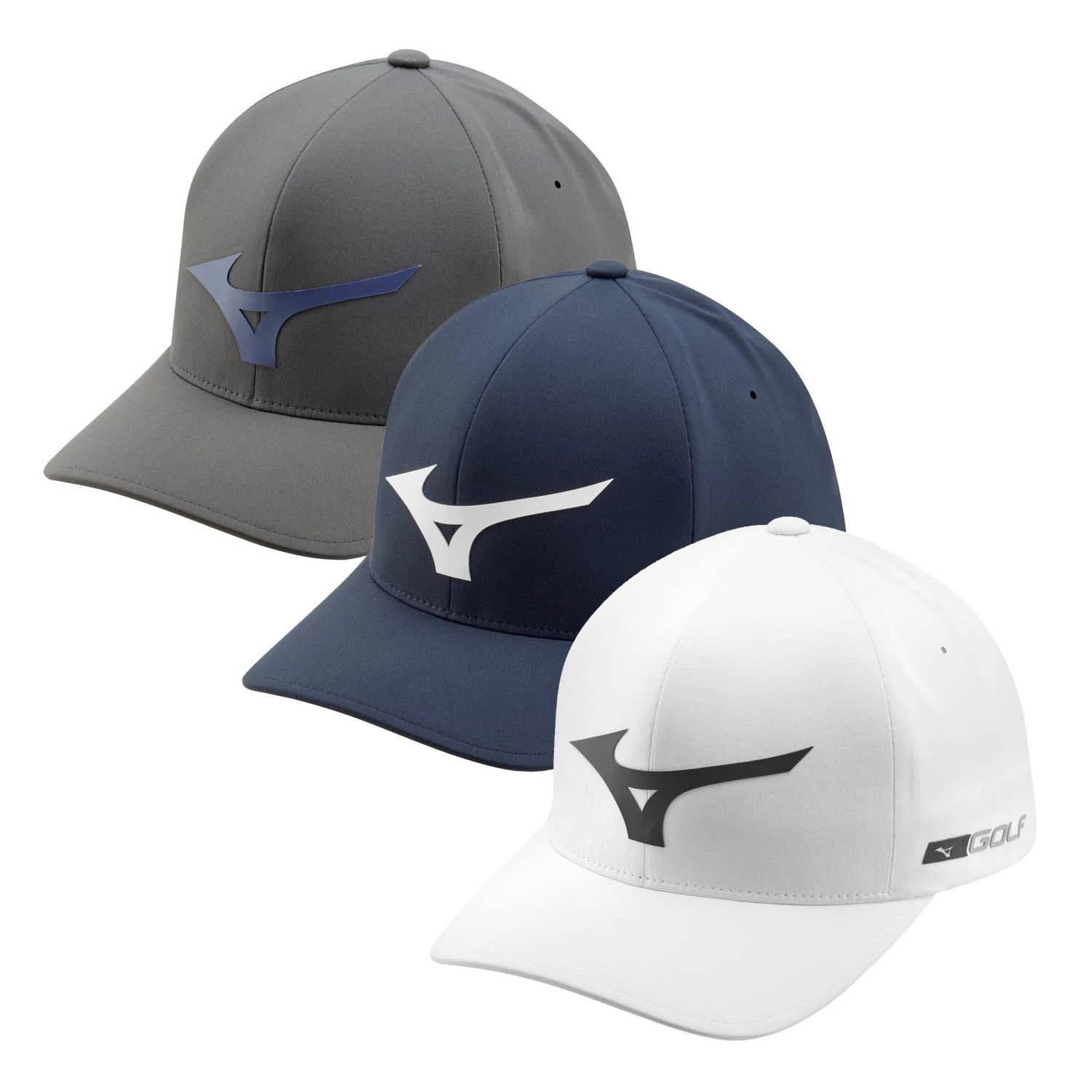 Mizuno Tour Delta Fitted Golf Cap 3 Mizuno Tour Delta Fitted Golf Cap