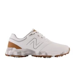 New Balance Men's Brighton Golf Shoe - White/Brown