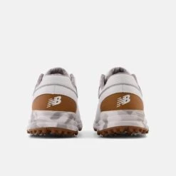 New Balance Men's Brighton Golf Shoe - White/Brown -golf new nbg2010wbr brighton 4