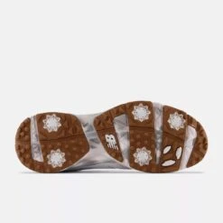 New Balance Men's Brighton Golf Shoe - White/Brown -golf new nbg2010wbr brighton 5