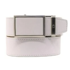 NexBelt Men's Go-In Traditions Smooth White Belt