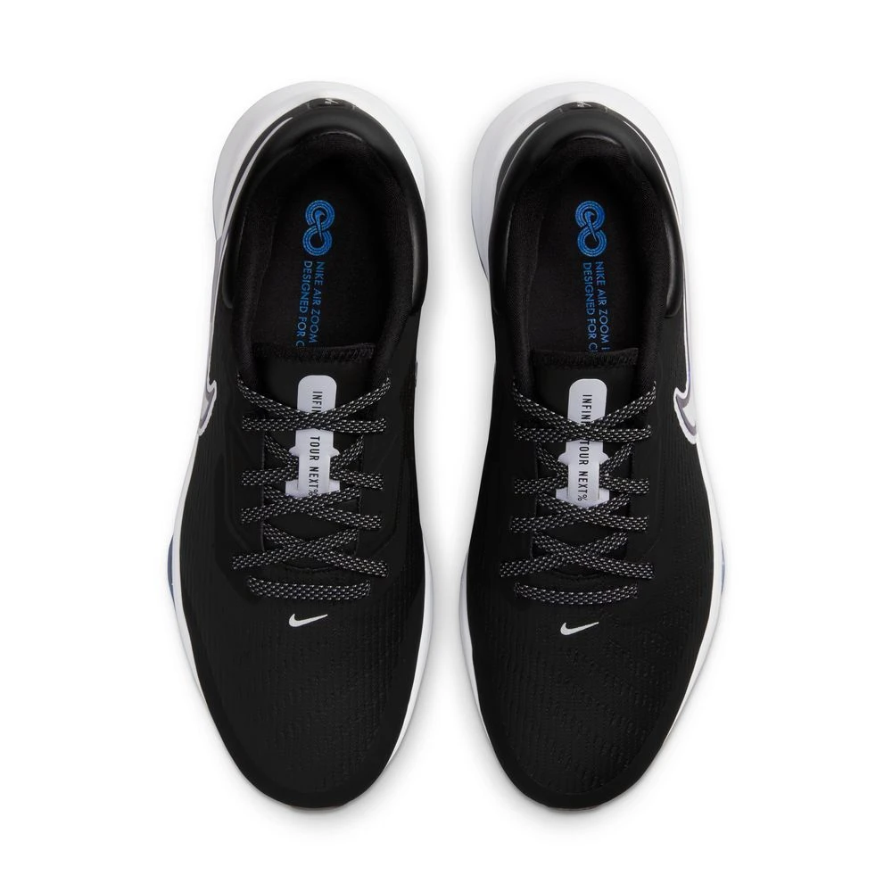 Nike Men's Air Zoom Infinity NEXT Golf Shoe - Black/Photon 6 Nike Men's Air Zoom Infinity NEXT Golf Shoe - Black/Photon - Image 4