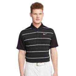 Nike Men's Dri-Fit Tiger Woods Striped Polo 2023 -golf nik dr5318 tw df stripe
