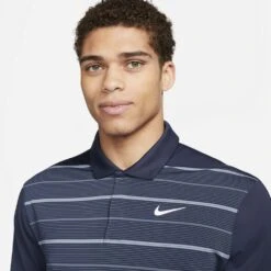 Nike Men's Dri-Fit Tiger Woods Striped Polo 2023 -golf nik dr5318 tw df stripe 410 3