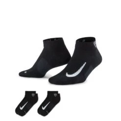 Nike Men's Multiplier Low Quarter Socks - 2 Pack