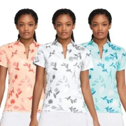Nike Women's 2021 Breathe Printed Floral Golf Polo