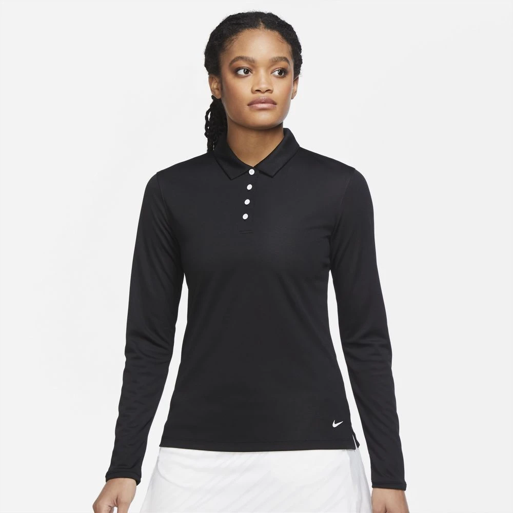 Nike Women's 2022 Dri-Fit Victory Long Sleeve Polo 6 Nike Women's 2022 Dri-Fit Victory Long Sleeve Polo - Image 4