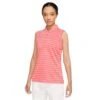 Nike Women's Dri-Fit Victory Sleeveless Striped Polo 2023 -golf nike womens dri fit victory sleeveless striped polo 2023 140434 c 1