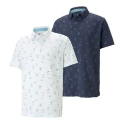 Puma Men's 2023 Cloudspun Horizons Polo