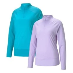Puma Women's 2021 Mesh 1/4 Zip Pullover