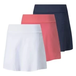 Puma Women's 2022 PWRShape Solid Golf Skort