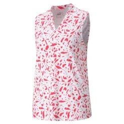 Puma Women's Cloudspun Chelsea Sleeveless Golf Polo -golf puma womens cloudspun chelsea sleeveless golf polo 126799 c 3