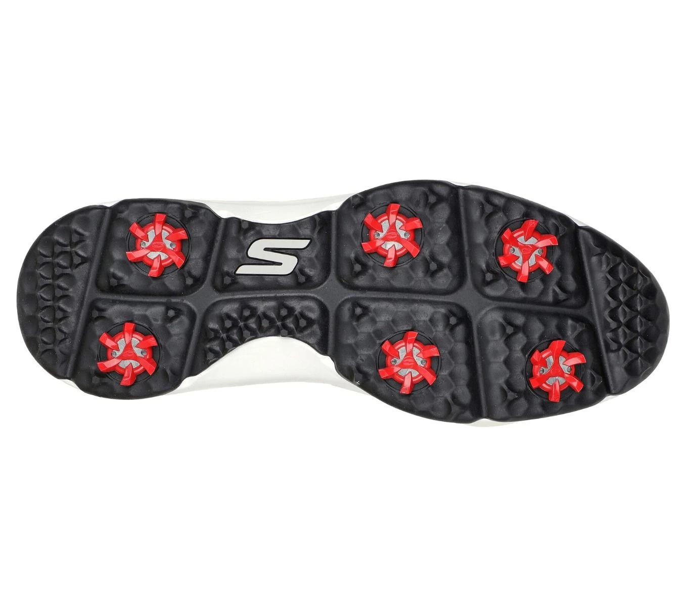 Skechers Men's Go Golf Torque 2 Golf Shoe - White/Black 5 Skechers Men's Go Golf Torque 2 Golf Shoe - White/Black - Image 3