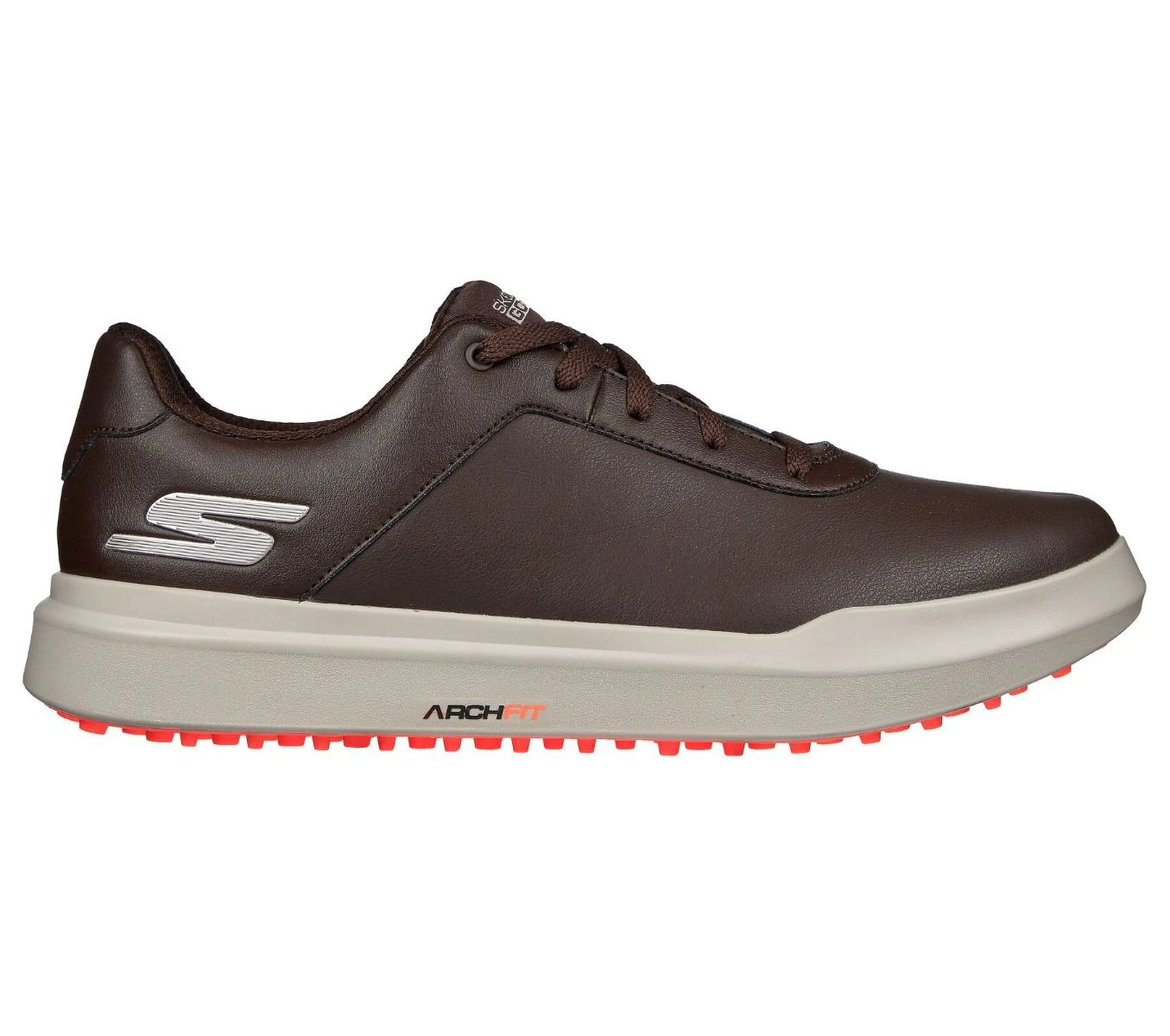 Skechers Men's Go Golf Drive 5 Golf Shoe - Brown 3 Skechers Men's Go Golf Drive 5 Golf Shoe - Brown