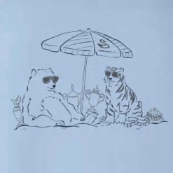 Swannies 2022 Men's Beach Tee T-Shirt -golf swannies 2022 mens beach tee t shirt 132165 c 4