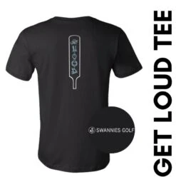 Swannies Black Swan Get Loud T-Shirt