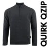 Swannies Black Swan Quirk QZip Pullover -golf swannies black swan quirk qzip pullover 132136 c 1