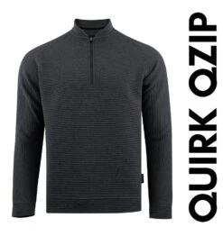 Swannies Black Swan Quirk QZip Pullover