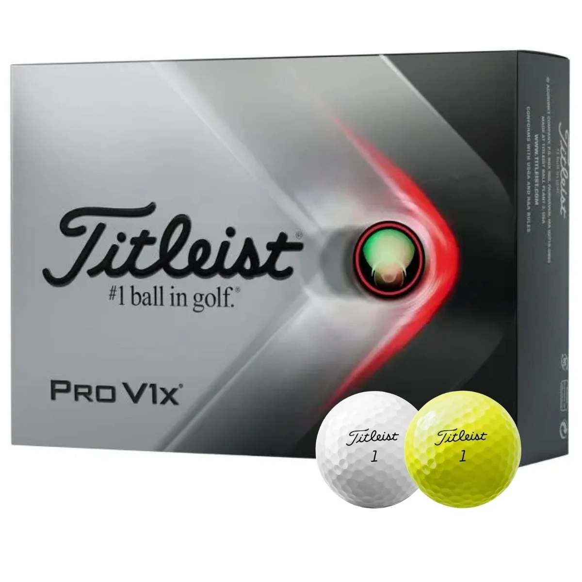 Titleist 2021 Pro V1x Golf Ball 3 Titleist 2021 Pro V1x Golf Ball